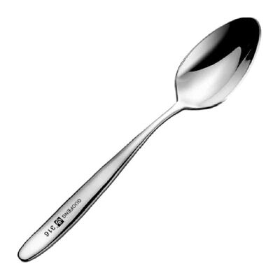 国风316不锈钢勺子高颜值调羹