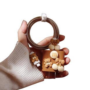 萌趣可爱 苹果13数据线保护套 14手机20w充电器头12壳ipad咬 全包