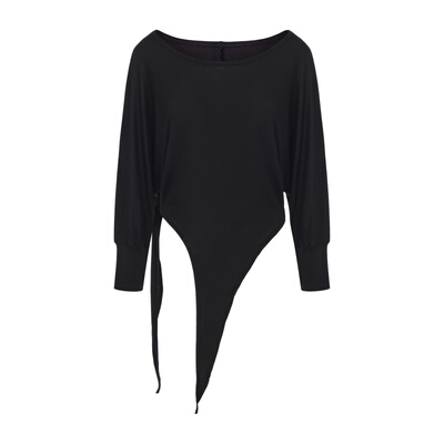 纪小白女士长袖蝴蝶袖肚皮舞上衣