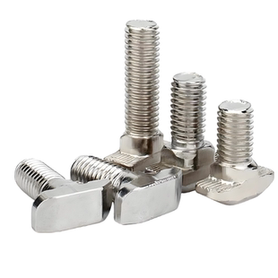 欧标T型螺丝304不锈钢t形螺栓国标铝型材锤头20/30/40/45M5M6M810