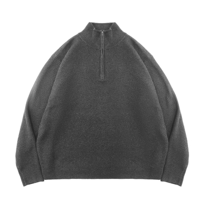 MOSEALAND半开领美丽诺毛衣