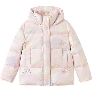 巴拉巴拉女童羽绒服中大童宝宝韩版外套冬季款童装儿童加厚中长款