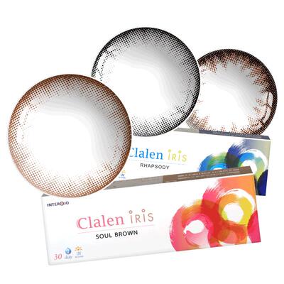 【热卖尝鲜装】Clalen可俪兰五小盒日抛三明治美瞳10片韩国进口