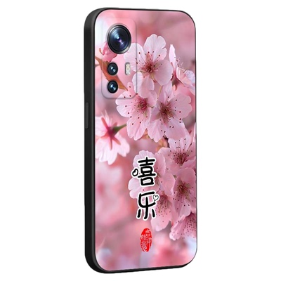 彧玺适用于小米12唯美小清新2201123c山水画mi12新款手机壳。小米12x全包防摔2112123ac超好看xiaomi软硅胶mI