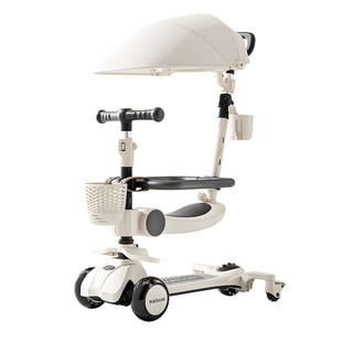 迈多米儿童滑板车1到3-6岁周岁礼物宝宝三合一婴儿可坐玩具车