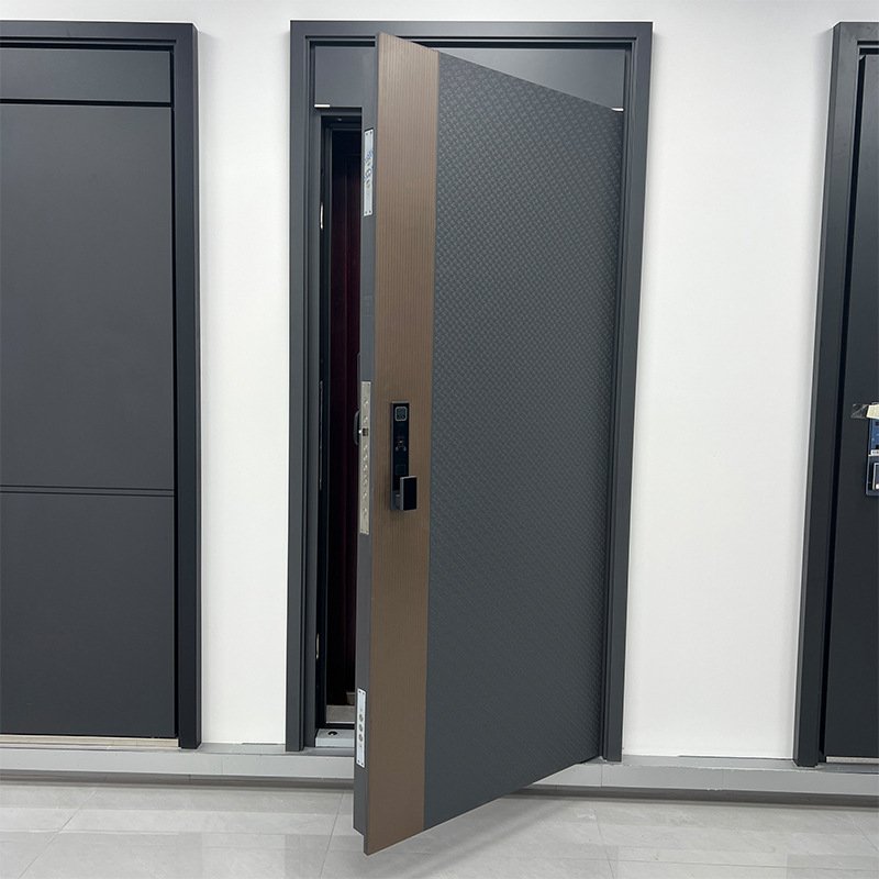 入户门防盗门家用甲级进户门农村大门子母室外加高智能锁内开单门