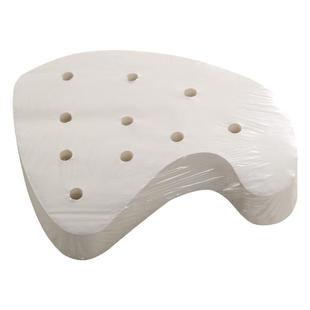 潮汕桃形不粘蒸笼纸进口防粘红桃粿垫纸鼠曲稞面包馒头纸500张