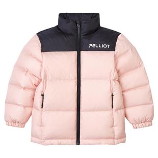 伯希和儿童羽绒服650蓬鹅绒冬季新款防风防污加厚男女童保暖外套