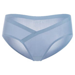 「HS」冰岛海岸*女生绝美无痕冰丝内裤女2026新款女士低腰三角裤
