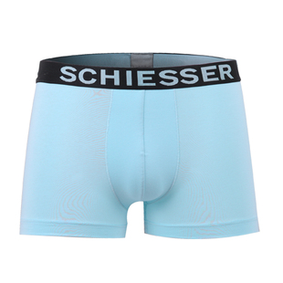 德国舒雅内裤男 2条装2063T舒美棉纯棉柔软平角短裤大码男士内裤