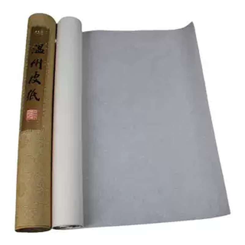 温州皮纸长卷宣纸桑树皮装裱拓纸