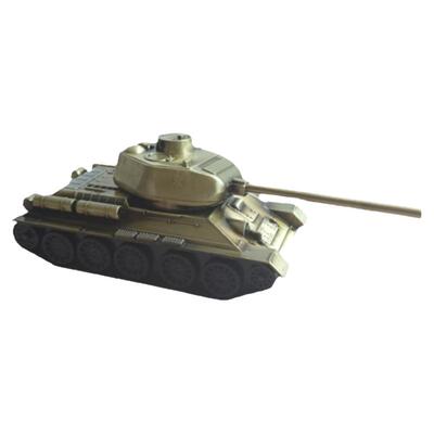 仿真合金T34坦克模型摆件家居饰品儿童玩具军事履带坦车桌面装饰