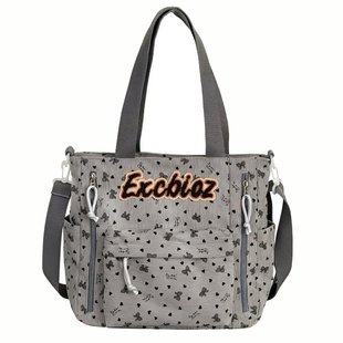 茶话会初高中学生托特包女大容量手提补课袋上课通勤单肩包斜挎包