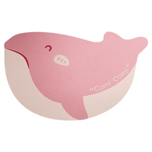 ComiComi鲸吸小蓝鲸卫生间地垫防滑浴室门垫吸水脚垫厕所门口速干