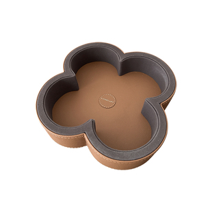 如是收纳托盘高奢茶具零食收纳盒化妆品收纳客餐厅茶室乔迁礼物