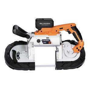 博尔特锂电带锯机电缆线切割无火花手持便携充电式金属小型切割机