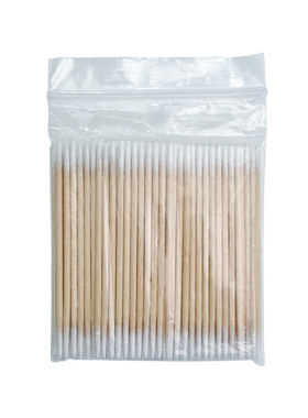 美甲防溢胶棉签双头极细清洁