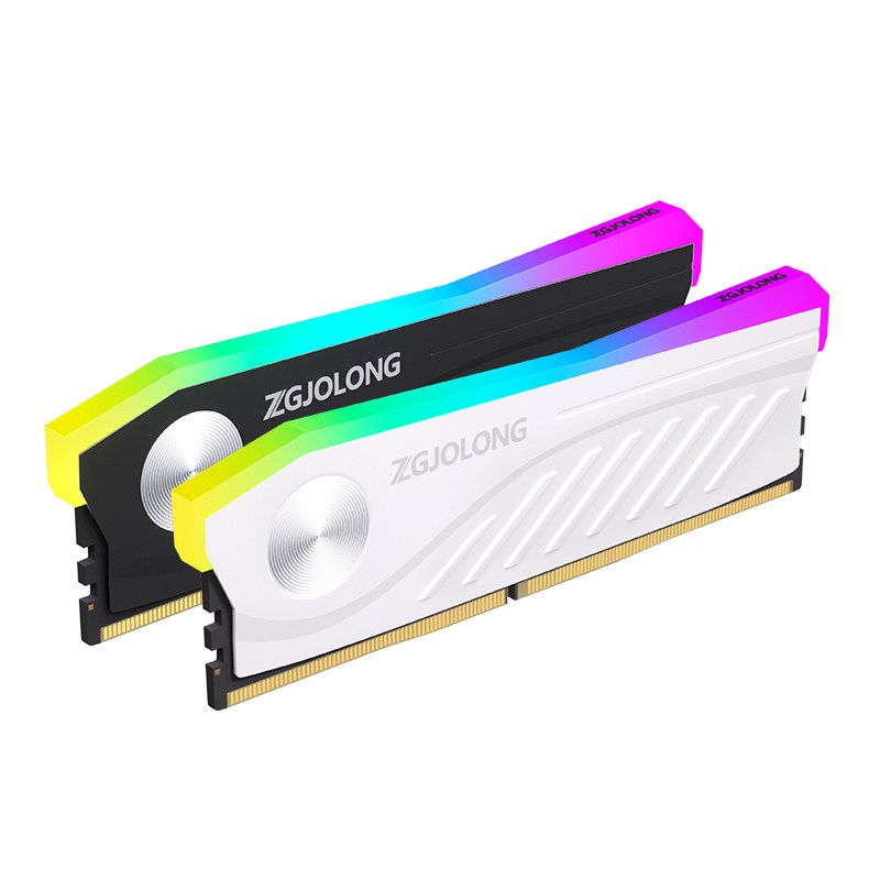 疆珑i9蛟龙DDR4内存条32G台式3200/3600电竞RGB海力士颗粒16gx2
