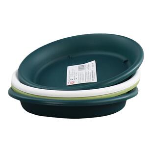 爱丽思陶氏加厚花盆托盘加仑盆底座树脂塑料阳台圆形接水盘爱丽丝