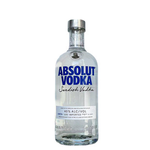 绝对伏特加原味700ML 瑞典伏特加 ABSOLUT VODKA 洋酒 烈酒正品