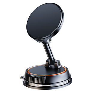 车载无线充电器手机磁吸支架真空吸附汽车吸盘中控台导航2025新款