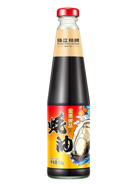 珠江桥牌御品蚝油家用510gx2瓶