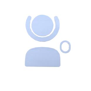 罗技GPW二代GPX原装脚贴狗屁王鼠标原厂防滑贴配重块充电线转接器