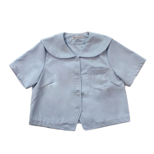 【喵酱JK】 白水茶无本关东关西札幌襟JK制服水手服短袖夏服 现货