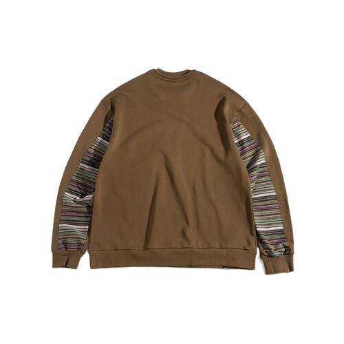 PHANTACi范特西 SERAPE SWEATSHIRT 23秋冬男士七彩布花条纹卫衣