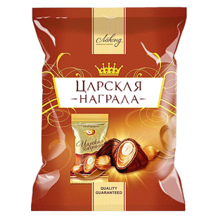 原装进口俄罗斯拉迈尔榛仁松露巧克力糖纯可可脂整颗榛子夹心糖果