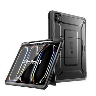 SUPCASE 适用苹果iPad Pro平板保护套带支架笔槽13寸防弯防摔壳膜一体iPadAir11软壳mini7硬M4高级感2025新款