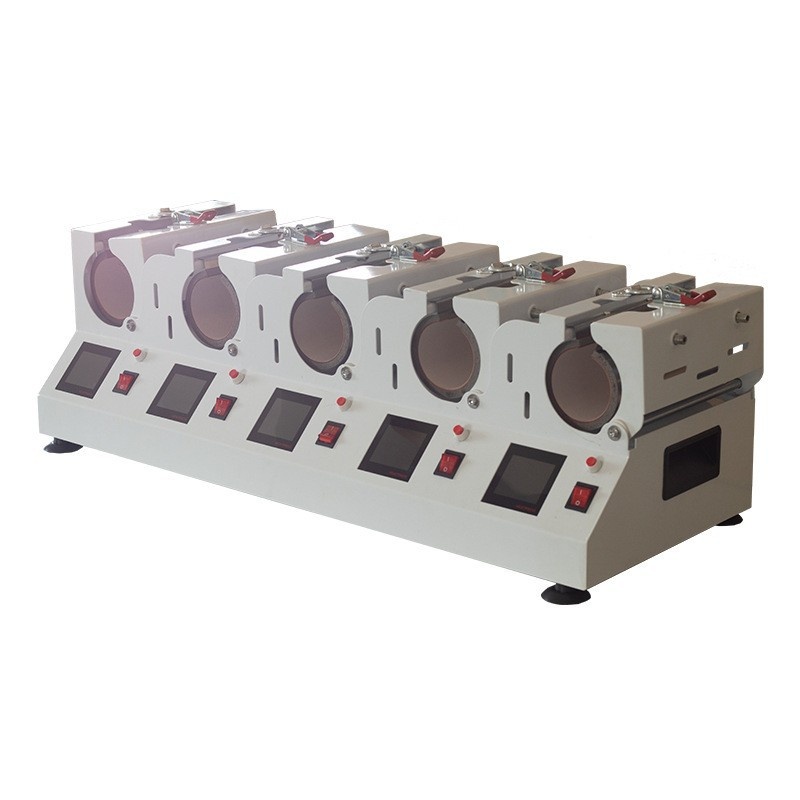 五工位多平台烤杯机独立控温多工位水壶汽车杯烤杯机DIY烫杯机