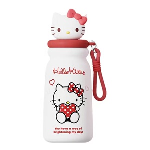 三丽鸥凯蒂猫可爱保温吸管杯