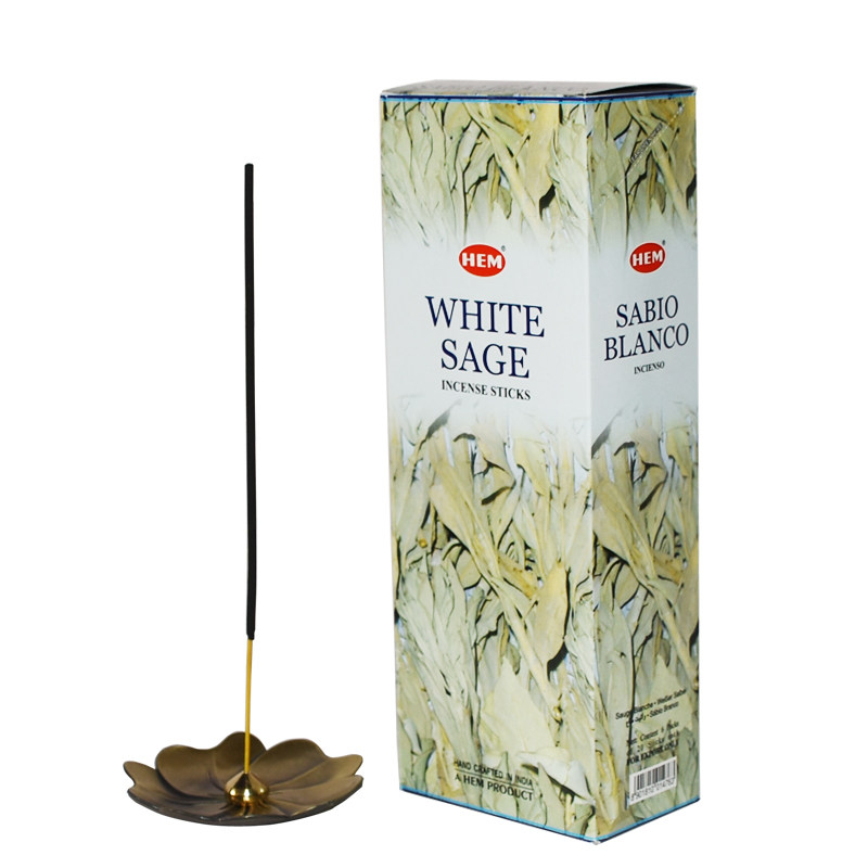 HEM印度香White Sage白鼠尾草线香室内香清新空气熏香薰正品