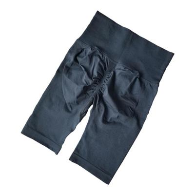 女跑步五分速干高腰提臀蜜桃短裤