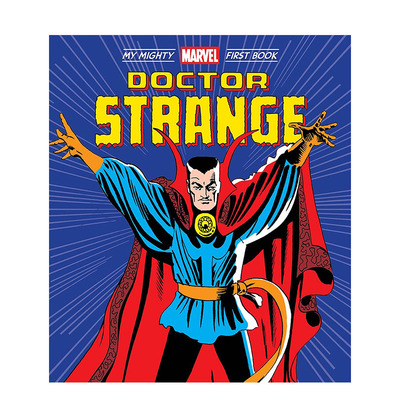 【现货】英文原版 【不平凡漫威读物】奇异博士Doctor Strange纸板书绘本 Mighty Marve 3-6岁 进口儿童图书 善优童书