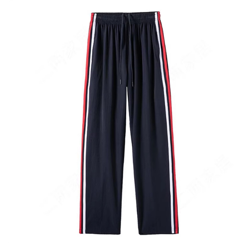 冬季加绒加厚羊羔绒校服裤