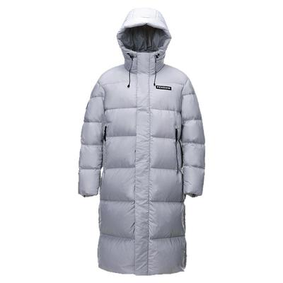 企鹅极寒系列中长款羽绒服女2026冬季户外防风防寒过膝羽绒袄外套