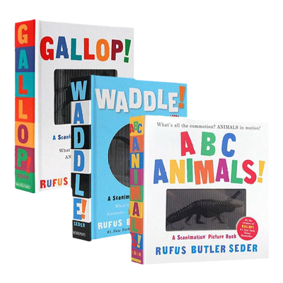 光与影视觉书英文原版绘本