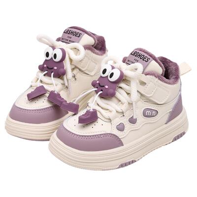 女童软底时尚公主秋冬新款棉鞋