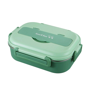 儿童保温饭盒小学生专用上学分格便当盒初中男孩上班族不锈钢餐盒