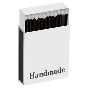 吾岸同款原创火柴青闫加粗加长高级简约创意优质高颜值香薰熏专用