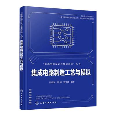 集成电路制造工艺与模拟  集成电路设计与集成系统丛书 芯片制造集成电路半导体微电子 集成电路教材 一本书读懂集成电路制造工艺