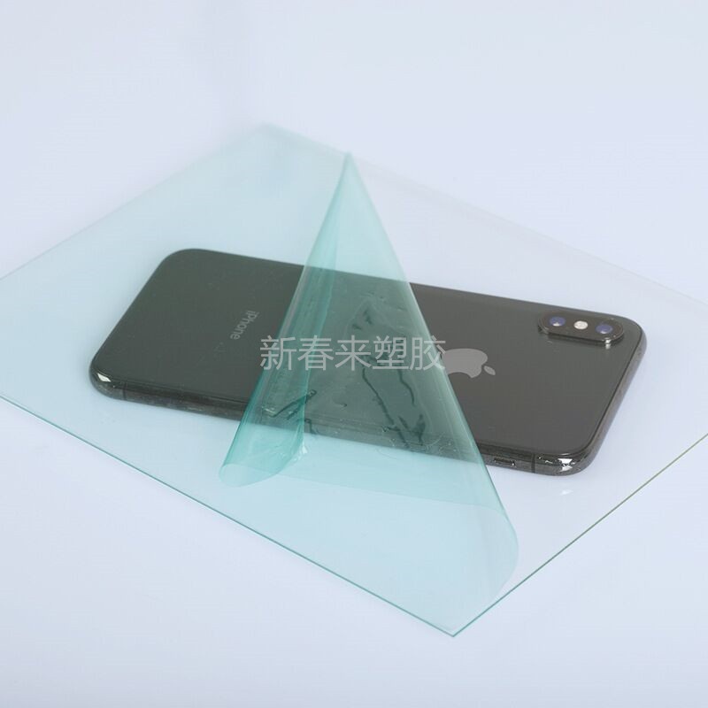 磨砂PC薄片耐高温PC黑色单面磨砂 PC塑料片现货供应 磨砂透明PC板