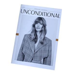 ins墙面装饰卡片 时尚博主拍照道具双面海报服装店拍摄背景杂志