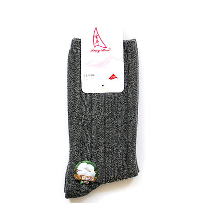 丰华加长袜筒青年透气吸汗潮棉袜