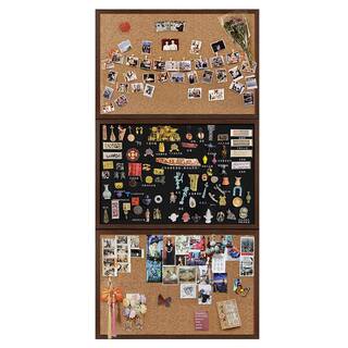 贝来云极家居装饰黑板软木板相框照片墙磁吸冰箱贴拍立得展示框