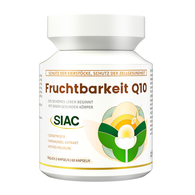 siac瑞士辅酶q10调理高龄还原型胶囊保养质量DHEA胚膜细胞健康