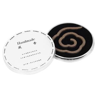 青闫.小祥云盘香 高油脂无粘粉旅行装天然花沉香线香檀香薰高品质