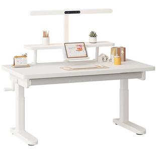 三梦实木儿童学习桌家用可升降小学生作业写字桌子书桌椅课桌套装